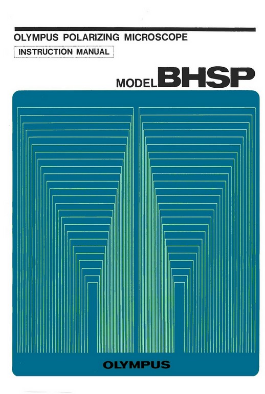 Olympus BHSP Polarizing Microscope Instructions