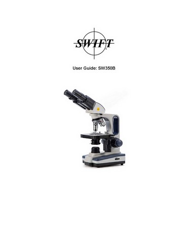Swift SW350B Microscope Manual
