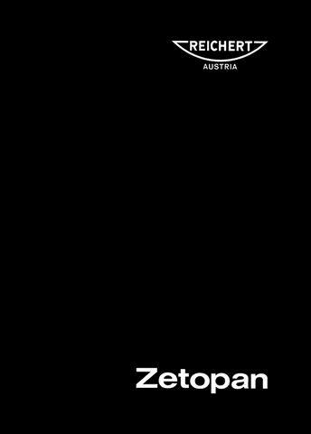 Reichert Zetopan Microscope Instructions