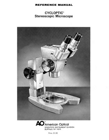 AO Cycloptic Microscope Manual-A