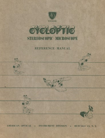 AO Cycloptic Microscope Manual-B