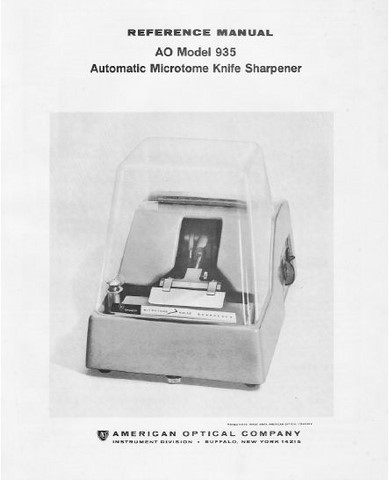 American Optical 935 Knife Sharpener