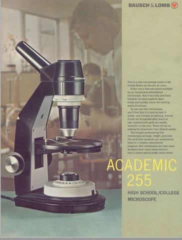 Bausch and Lomb Academic 255 Microscope