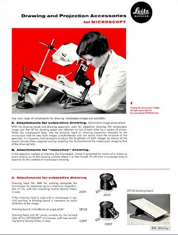 Leitz Drawing and Projection Accessories Brochure