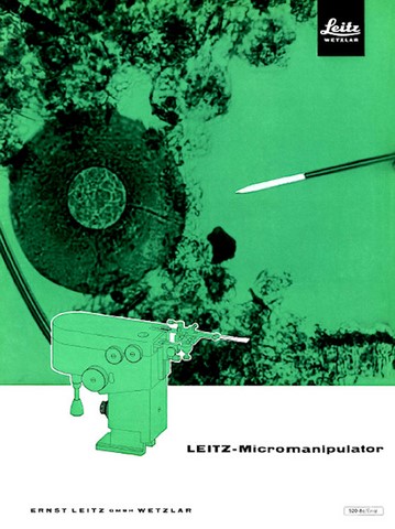 Leitz Micromanipulator Brochure