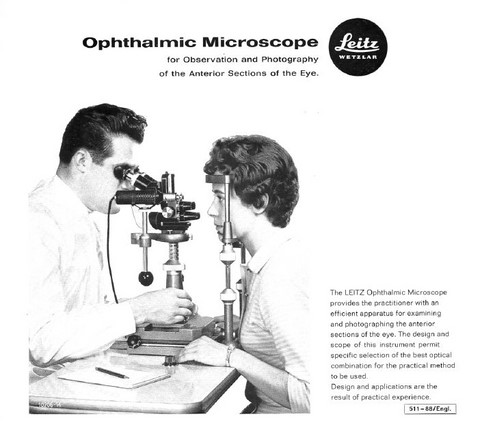 Leitz Ophthalmic Microscope