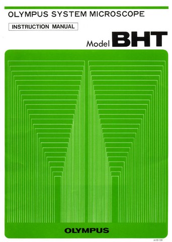 Olympus BHT Microscope Manual