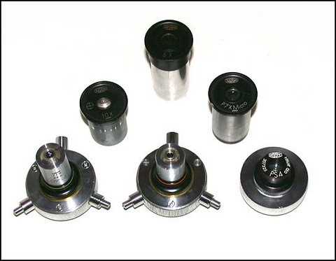 Olympus POS Microscope Objectives and Oculars