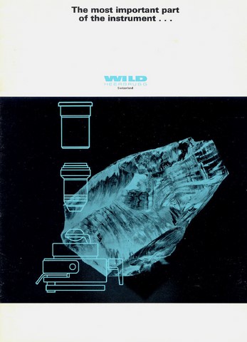 Wild Microscope Optics the Most Important Part Brochure