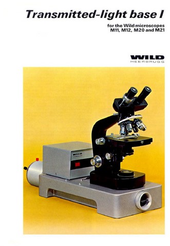 Wild Microscope Transmitted Light Base I Brochure