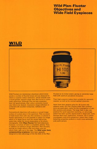 Wild Plan Fluotar Objectives Brochure