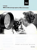 Leitz Large MM5 Metallographic Microscope Brochure