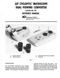 AO Cycloptic Microscope Dual View Converter