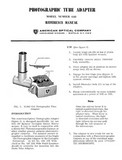 AO Cycloptic Microscope Phototube