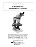 AO One Fifty Microscope Parts Manual
