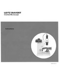 Leitz Diavert Microscope Instructions