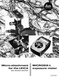 Leitz Micro-Attachment and Microsix-L Brochure