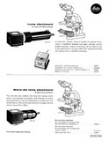 Leitz Microscope Lamp Attachments