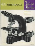 Leitz Ortholux Large Research Microscope Brochure B