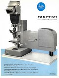 Leitz Panphot Large Camera Microscope Brochure
