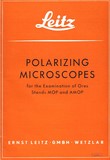 Leitz Polarizing Microscopes Stand MOP and AMOP Brochure