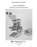 American Optical Series 10 Microscope Manual