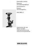 Wild Attachable Camera MKa 2 Instructions for Use