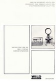 Wild M501 Microscope Sampling Microscope Manual