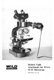 Wild Microscope Incident Light Attachments for Wild M20 Manual
